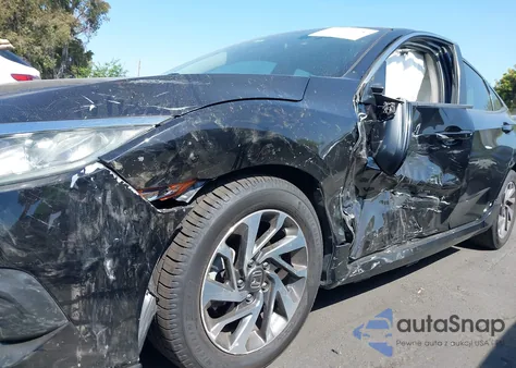 2017 Honda Civic Ex из США, поврежденный, VIN 2HGFC2F76HH573866